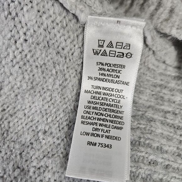 Nordic Gnome Knit Sweater Women Sz.M Cozy Scandinavian Cottage Winter Pullover - Picture 7 of 13